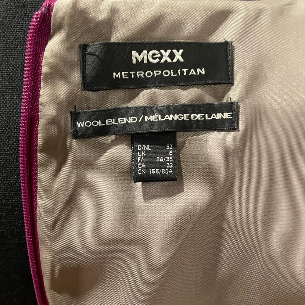 EUC | Mexx Fuchsia Sleeveless Mini Dress - Picture 3 of 3